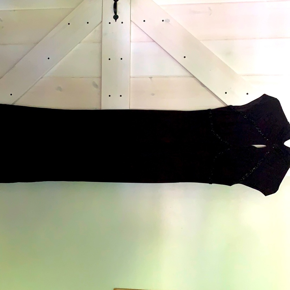 Black long formal dress